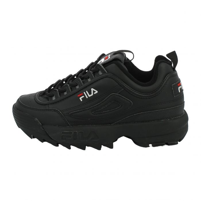 Sneaker Disruptor Low Black FILA L Angolo