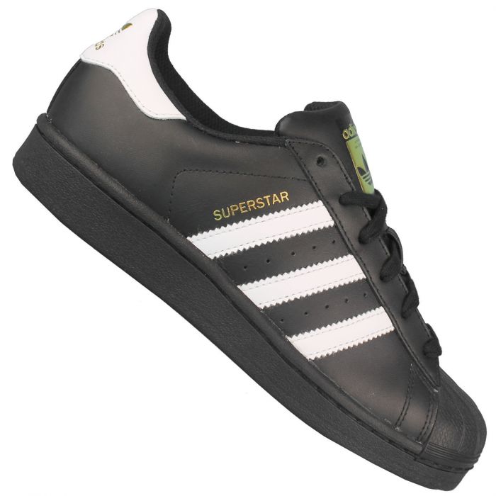 Adidas superstar j black best sale