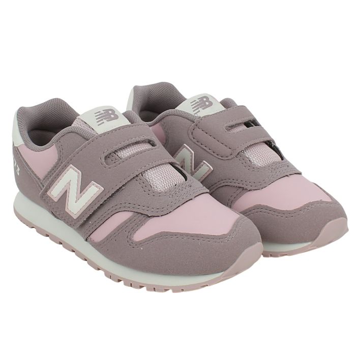 Sneakers New Balance 373 Bambina Grigio e Rosa