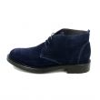 Desert Boot in Velour Blu