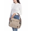 Borsa a Spalla da Donna Refresh in Ecopelle Beige