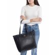 Borsa Shopper da Donna Refresh in Ecopelle Nera