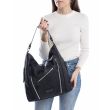 Borsa Hobo da Donna Refresh in Ecopelle Nera