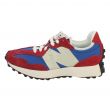 Sneaker 327 Vintage Suede Nylon Red Blue