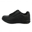 Sneaker in pelle nera con zip e Gritex