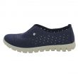 Slip-on traforata blu