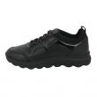 Sneaker in pelle nera suola Spherica