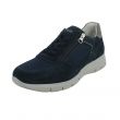 Sneaker Blu Navy con Cerniera e Suola Comfort