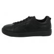 Sneaker in pelle nera