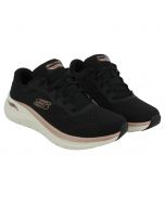 Sneaker in Tessuto Nera Archfit