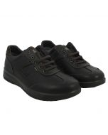 Sneaker in pelle moro con membrana in Gritex