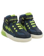 Sneaker Grayjay Navy Lime con Luci