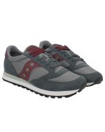 Sneaker Jazz Grey Dark Red