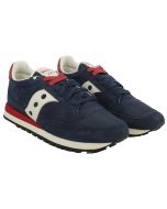 Sneaker Jazz in camoscio Navy