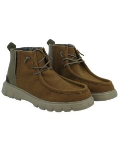 Scarpe anfibi stivaletti uomo HEY DUDE Boris eco cocoa autunno