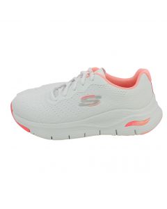 Scarpa sportiva Arch Fit bianco e rosa