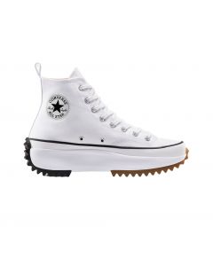 Sneaker Run Star Hike Hi White Black