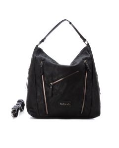 Borsa Hobo da Donna Refresh in Ecopelle Nera