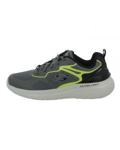 Scarpa sportiva grigio e lime con memory foam