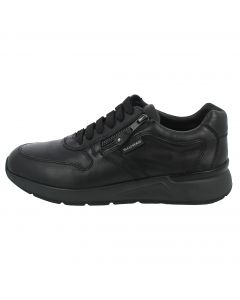 Sneaker da Uomo in Pelle Nera con Zip