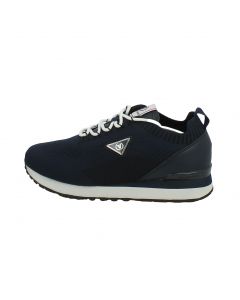 Sneakers Blu In Tessuto Traspirante