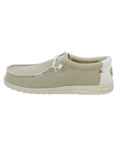 Mocassino Wally Braided Off White