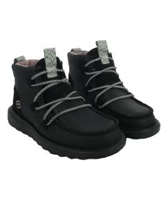 Reyes Boot Leather Black