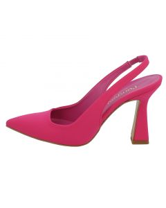 Decoltè con Slingback in Lycra fucsia