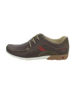 Mocassino stringato Wood Oliato