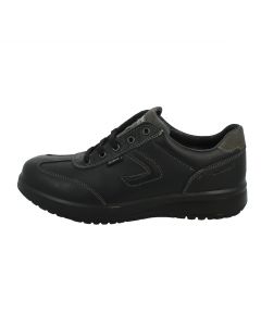 Sneaker in Pelle Nera con membrana Gritex