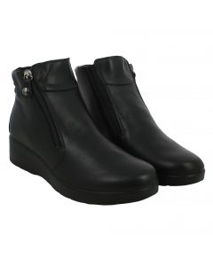 Stivaletto Chelsea da Donna in Pelle Nera