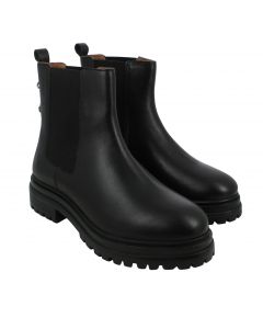 Chelsea Boot Donna in Pelle Nera Gioseppo Varick