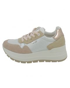 Sneakers Donna Mesh Beige e Rosa