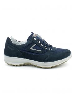 Sneaker in Camoscio Blu Linea Active