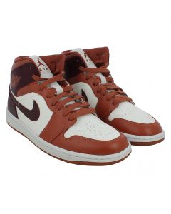 Nike Air Jordan 1 Mid Dusty Peach Night Maroon