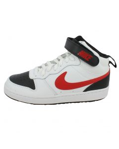 Nike Court Borough Mid 2 White Red Black