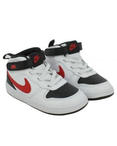 Nike Court Borough Mid 2 White Red Black