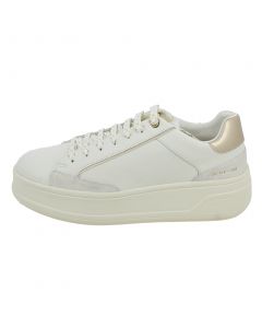 Sneaker Geox Spherica Donna in Pelle Bianca