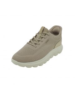 Sneakers Sportive Beige Con Dettagli Dorati