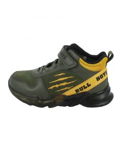 Sneaker Dinosauro Graffio Verde Giallo