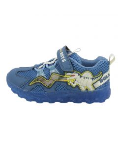 Sneaker Spinosauro Blu con luci