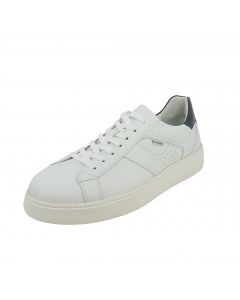 Sneakers bianche minimal in pelle