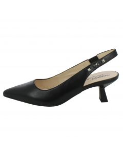 Slingback Nero con Borchie e Tacco Chic