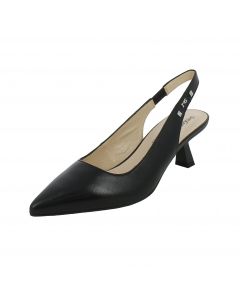 Slingback Nero con Borchie e Tacco Chic