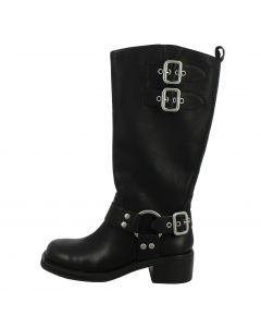 Stivali Biker Alti Steve Madden Eastern Black