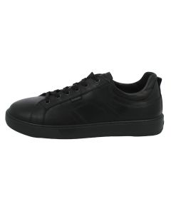 Sneaker in pelle nera