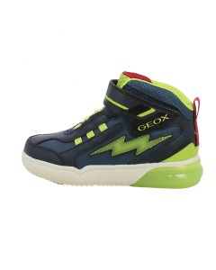 Sneaker Grayjay Navy Lime con Luci