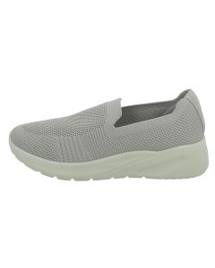 Slipon in Tessuto Elastico Grigio