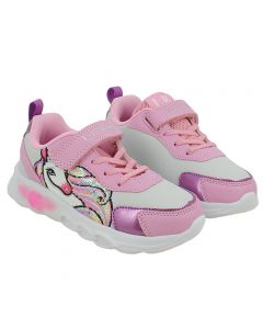 Sneaker Lelli Kelly Bimba con Unicorno Lacci Rosa