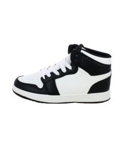 Sneaker Alta White Black